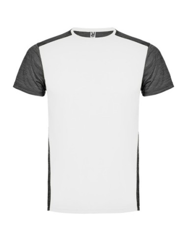 Camiseta Zolder  Blanco/Negro Vigore