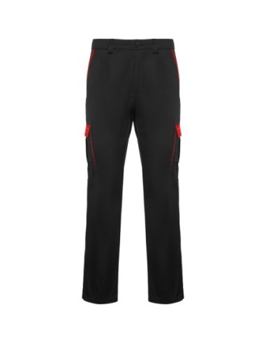 Pantalon Trooper  Negro/Rojo